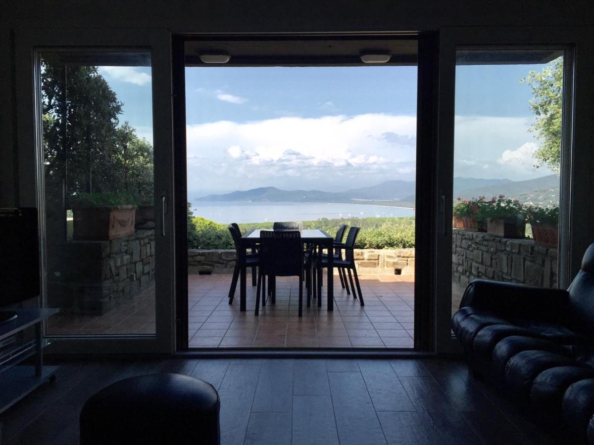 Panoramic Apartment Poggettone Air Conditioned Punta Ala Exterior foto
